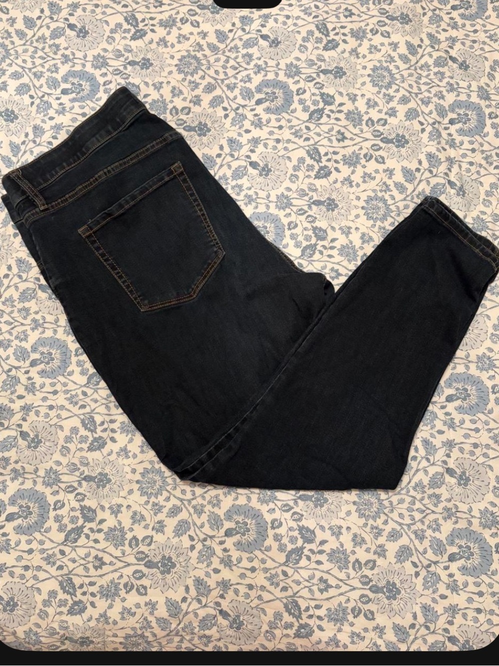 Ava & Viv Women's Skinny Jeans - Dark Blue